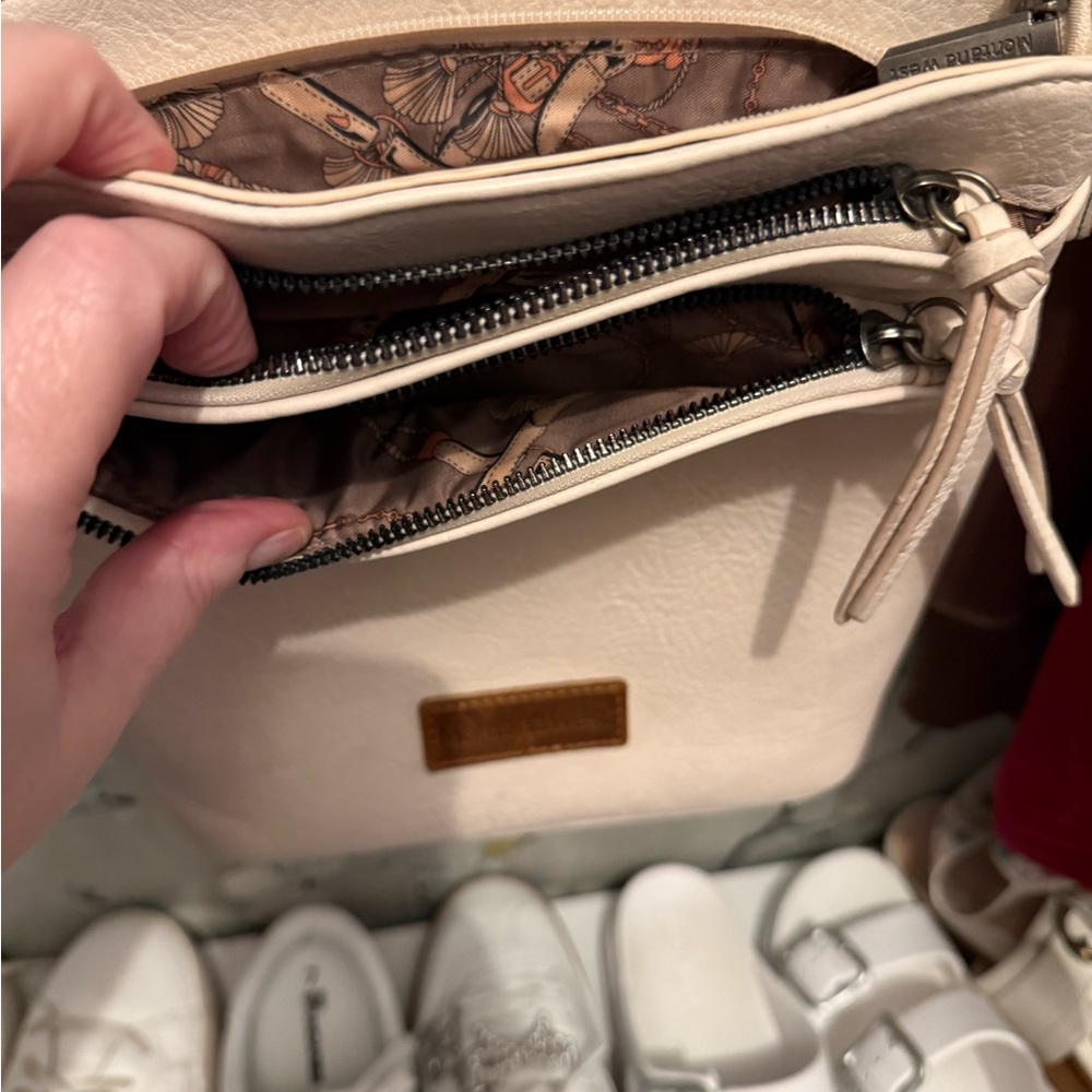 Montana West Light Pink Crossbody Bag - Picture 5 of 6